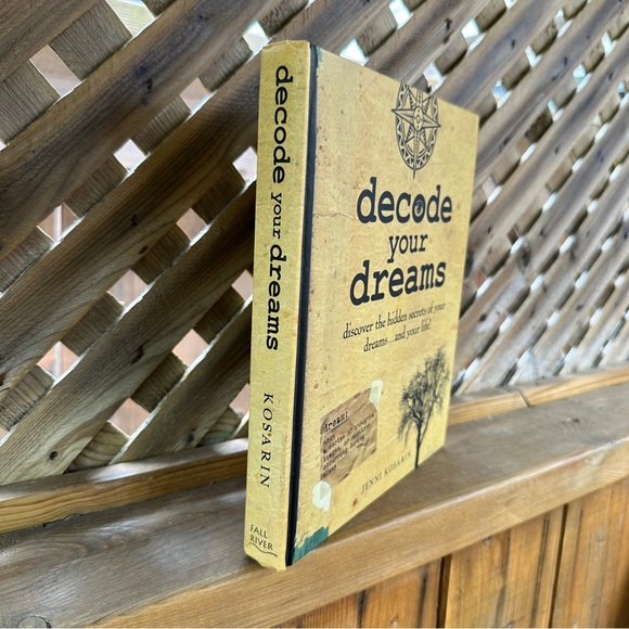 Book: DECODE YOUR DREAMS - DISCOVER THE HIDDEN SECRETS Jenni Kosarin Hardcover - Picture 3 of 8